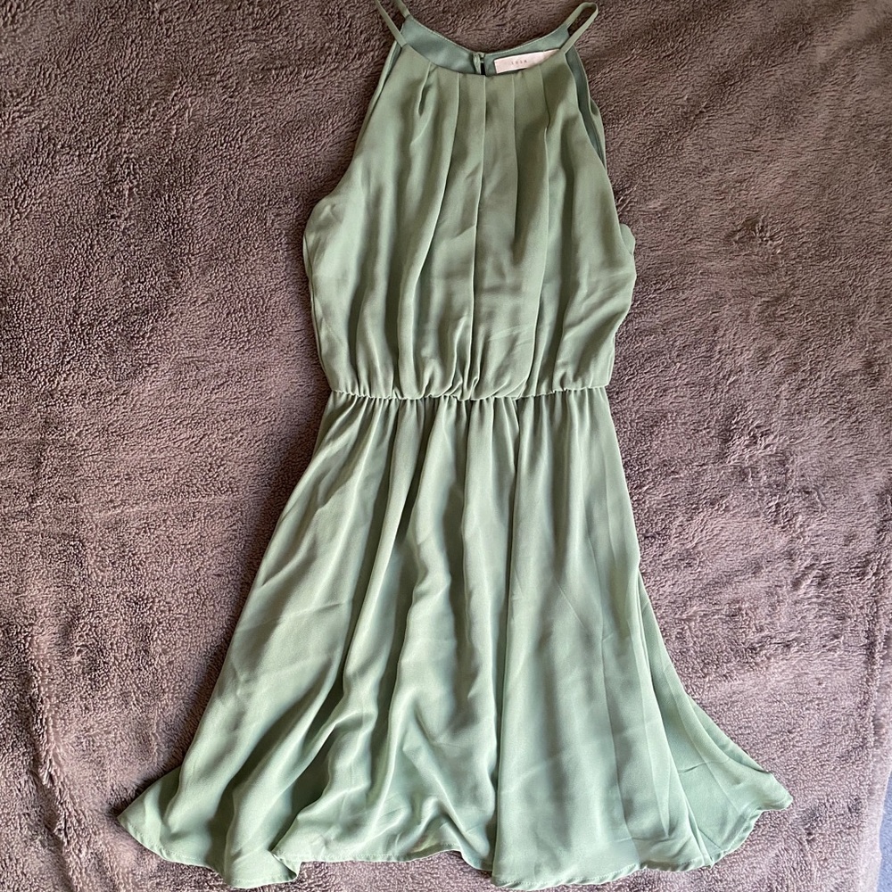 Lush Mint Dress